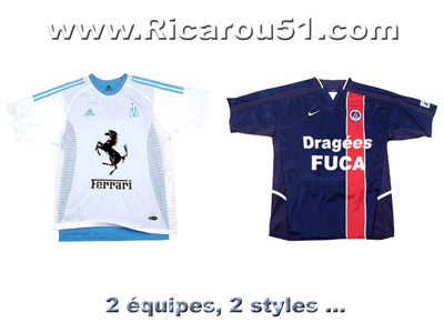 2 ékipes, 2 styles ...