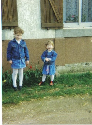Mélissa (à droite) et MOI (à gche) !