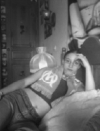 Moi avc l'écharpe de l'OM (encore merci Fanny) !