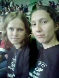 Katia et Fanny au match de Nancy contre Schalk04 !