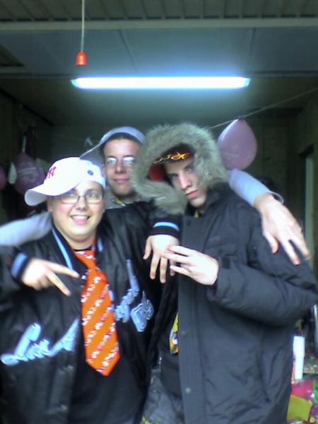 Jul, Seb et Raf